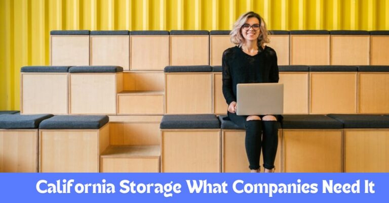 California Storage What Companies Need It