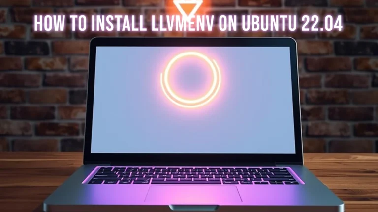 how to install llvmenv on ubuntu 22.04