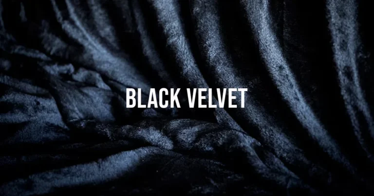 black velvet