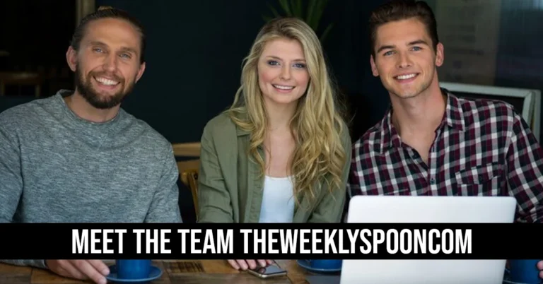 Meet The Team TheWeeklySpooncom