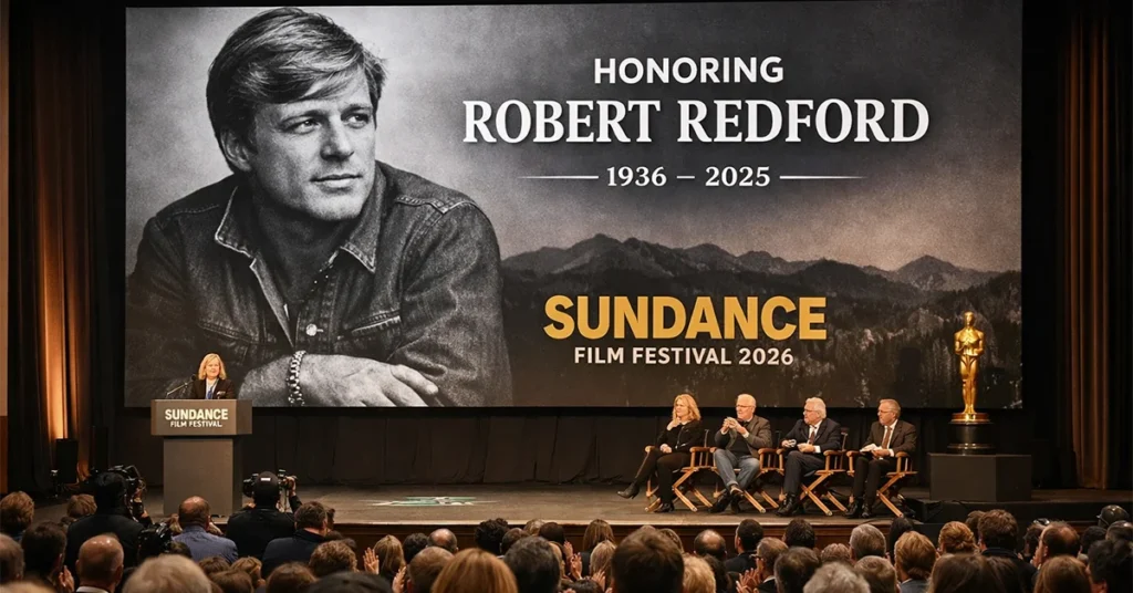 Robert Redford Legacy Center Stage as Sundance Festival Honors Late Film Icon