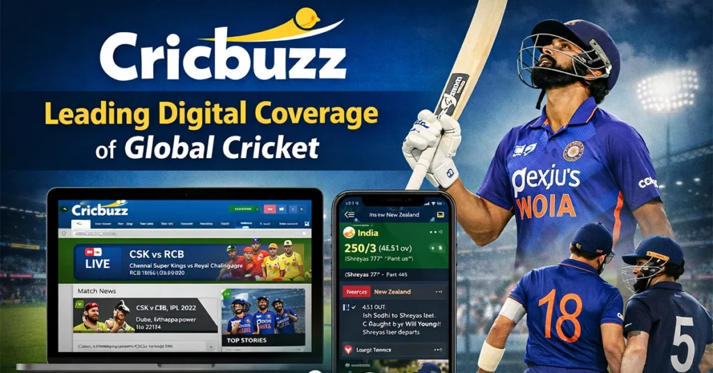 Cricbuzz Remains a Leading Digital Platform for Global Cricket Coverage