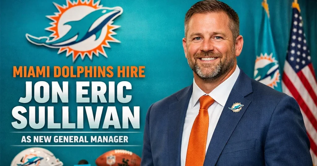 Miami Dolphins Hire Jon Eric Sullivan As New General Manager