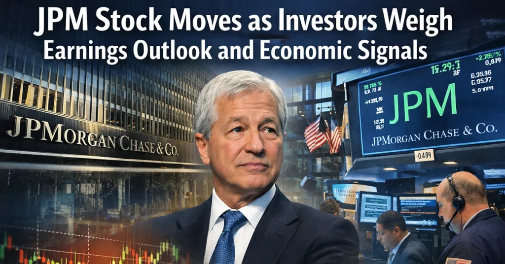 JPM Stock Moves as Investors Weigh Earnings Outlook and Economic Signals