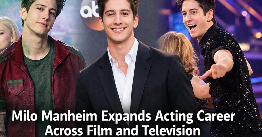 Milo Manheim Continues Expanding Acting Career Across Film, Television