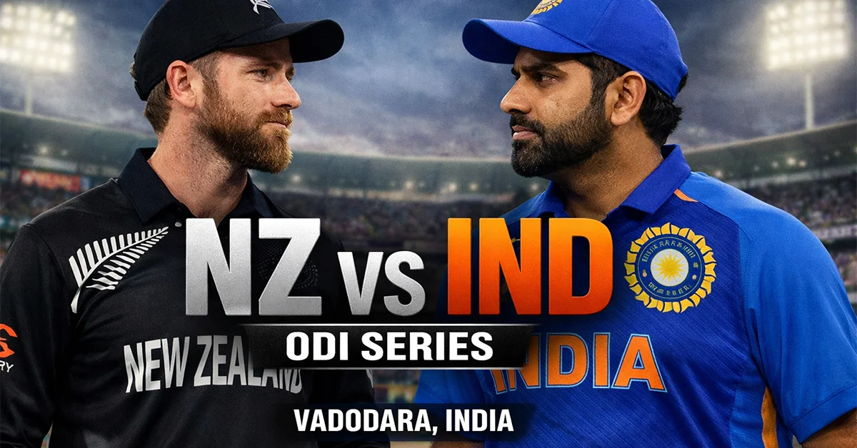 NZ vs IND: India, New Zealand Open Crucial ODI Series In Vadodara
